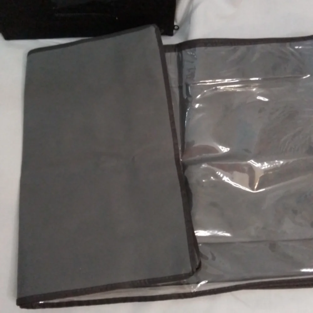 Nwot Foldable underbed zippered storage bags and insulated cooler